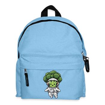 Brocoli astronaute dans l’espace Légumes du vaisseau spatial - Sac à dos Enfant - bleu clair - Devant