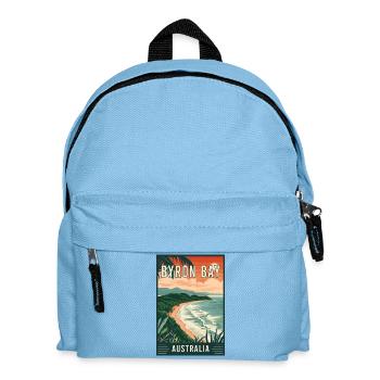 Experience Byron Bay in Australia - Coastal Bliss - Kids' Backpack - light blue - Front