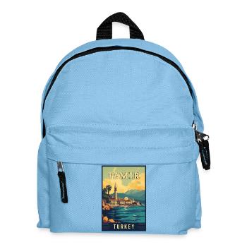 Explore Beauty of Izmir in Turkey - Kids' Backpack - light blue - Front