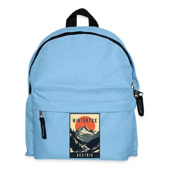Experience Alpine Village of Hintertux in Austria - Kids' Backpack - light blue - Front