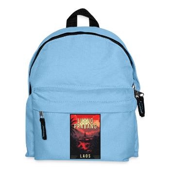 Experience Tropical Gem Luang Prabang in Laos - Kids' Backpack - light blue - Front