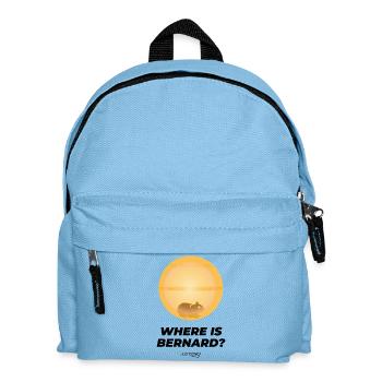 Wo ist Bernard? Nur Dewey – Malcolm Hamster - Kinder Rucksack - Hellblau - Vorne