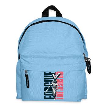 Pardonne comme Jésus l’a fait - Sac à dos Enfant - bleu clair - Devant