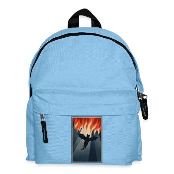Hellcat - Kathe aus der Hölle - Kinder Rucksack - Hellblau - Vorne