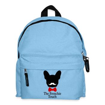 Der französische Touch - 009 - Kinder Rucksack - Hellblau - Vorne