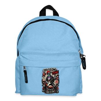 Guitarists Electric Guitars Carrier Pigeons Pigeons - Kids' Backpack - light blue - Front