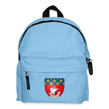 Blason paris - Sac à dos Enfant - bleu clair - Devant