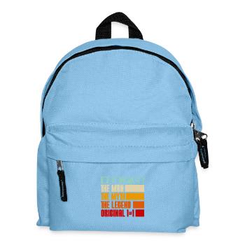 1978 L'homme Mythe Légende - Kinder Rucksack - Hellblau - Vorne