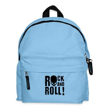 rock_and_roll_c_1c - Kinder Rucksack - Hellblau - Vorne