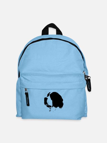 saint bernard dog - Kids' Backpack - light blue