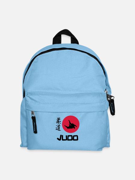 Judo - Kinder Rucksack - Hellblau