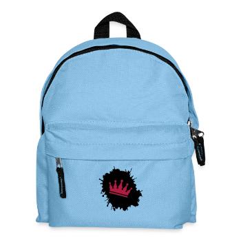 Blobs Crown - Kids' Backpack - light blue - Front