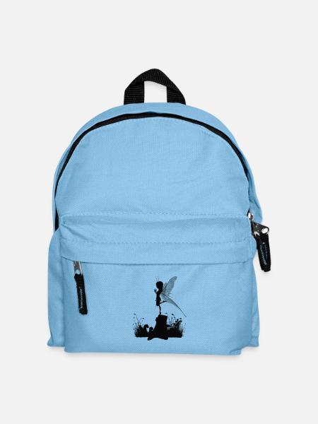 Süße kleine Fee - Kinder Rucksack - Hellblau