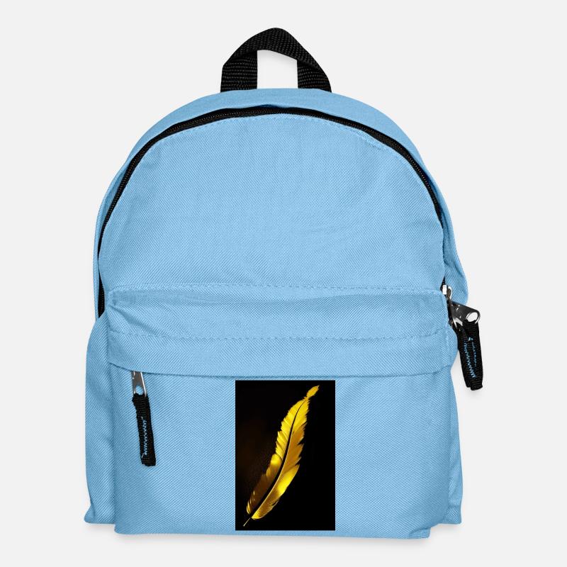 Plume - Sac à dos Enfant - bleu clair