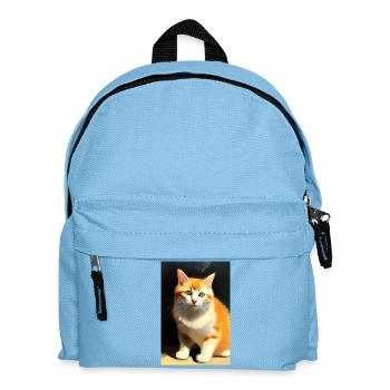 Image du chat - Sac à dos Enfant - bleu clair - Devant