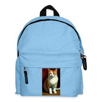 Image du chat - Sac à dos Enfant - bleu clair - Devant