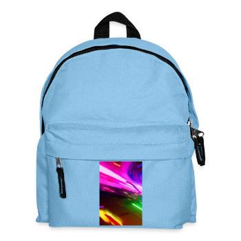 Motifs et formes - Sac à dos Enfant - bleu clair - Devant