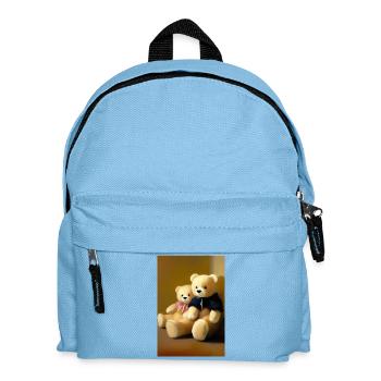 Teddy bear - Kids' Backpack - light blue - Front