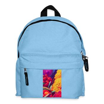Fruit - Kids' Backpack - light blue - Front