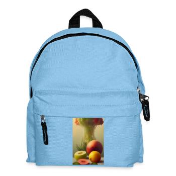 Fruit - Kids' Backpack - light blue - Front