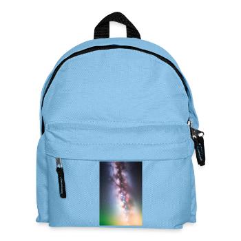 Space and planets - Kids' Backpack - light blue - Front