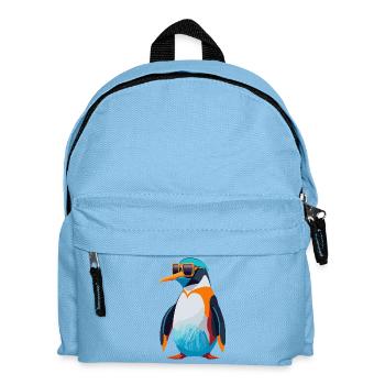Penguin Revolution - Kids' Backpack - light blue - Front