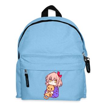 Mädchen Manga Japan Zeichentrick Anime Comic - Kinder Rucksack - Hellblau - Vorne