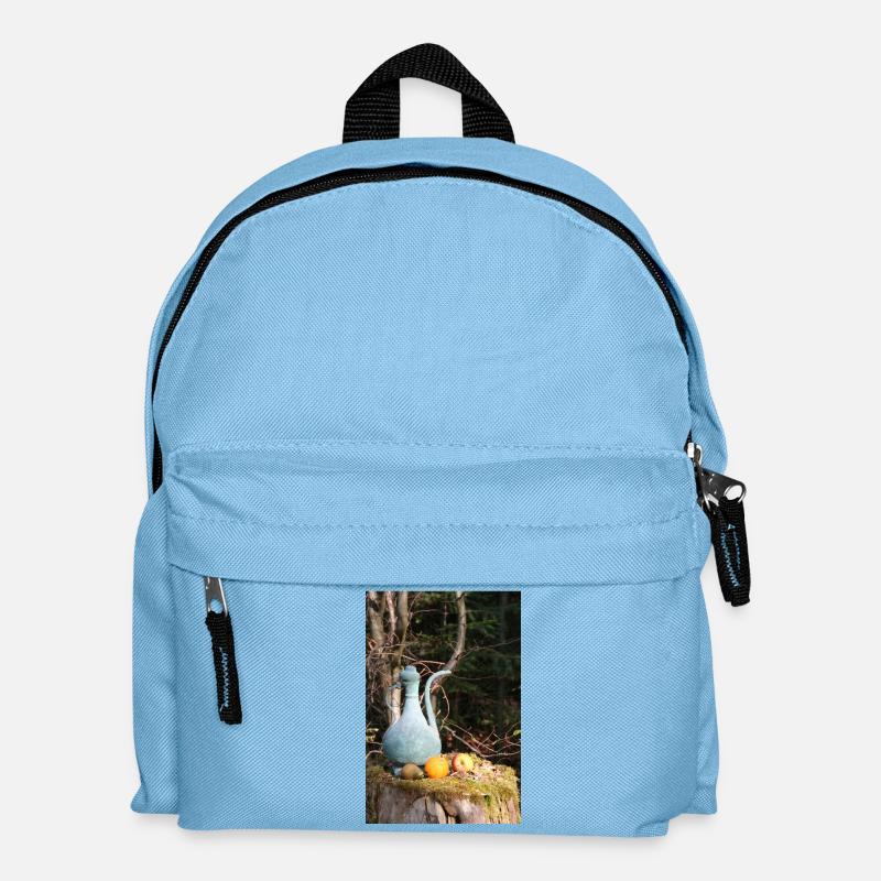 Copper pot in the Black Forest - Kids' Backpack - light blue