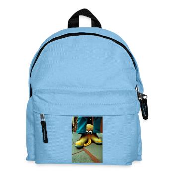 Anthropomorphic 03 - Kids' Backpack - light blue - Front
