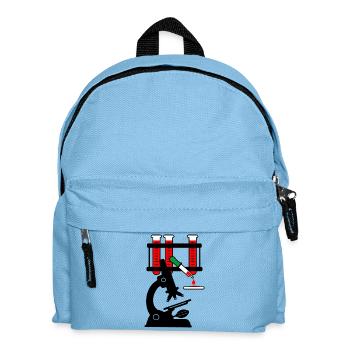 Microschoop de don de sang - Sac à dos Enfant - bleu clair - Devant