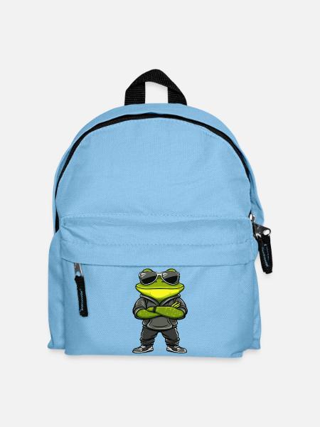 Frosch Comic Cool - Kinder Rucksack - Hellblau