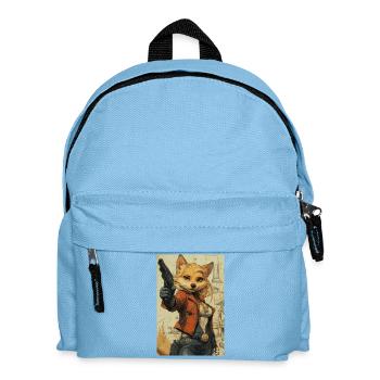 Fox Heroine Western Look - Kids' Backpack - light blue - Front