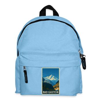 Sonnblick in Bad Gastein - Kinder Rucksack - Hellblau - Vorne