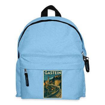 Bad Gastein - Kinder Rucksack - Hellblau - Vorne