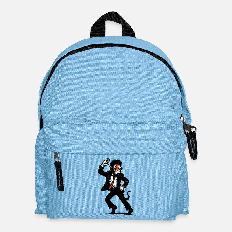The monkey dance - Kinder Rucksack - Hellblau