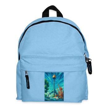 Sydney SYDNEY TOWER – Höhe in Harmonie - Kinder Rucksack - Hellblau - Vorne