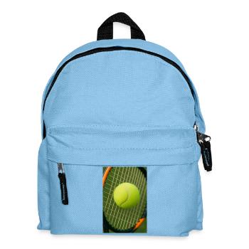 Sportarten - Tennis - Kinder Rucksack - Hellblau - Vorne