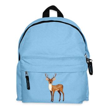 Cerf fier - Sac à dos Enfant - bleu clair - Devant