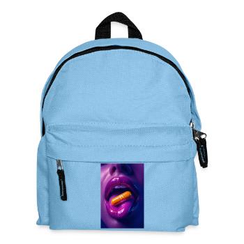 Orangepill night - Kids' Backpack - light blue - Front
