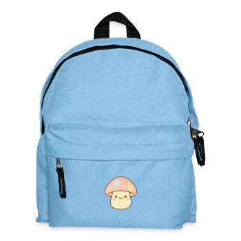 Pilz Mushroom - Kinder Rucksack - Hellblau - Vorne
