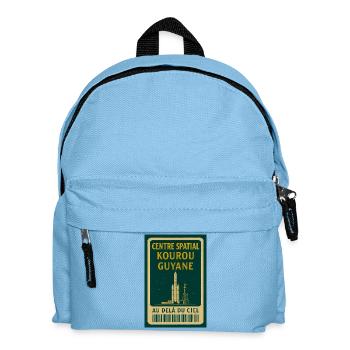 Kourou Space Center, Französisch-Guayana - Kinder Rucksack - Hellblau - Vorne