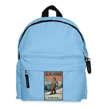 Alpe D'Huez France - Kids' Backpack - light blue - Front