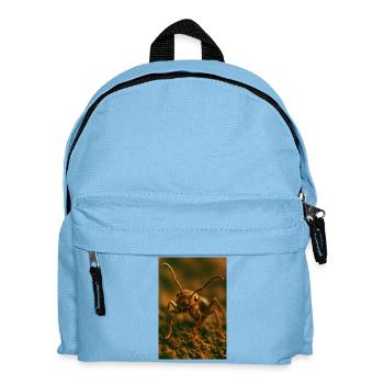 Tiere - Ameise - Kinder Rucksack - Hellblau - Vorne