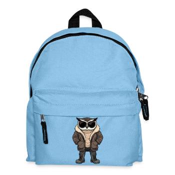 Hibou Hiver Frais - Sac à dos Enfant - bleu clair - Devant