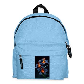 Midnight Lily Ember Glow - Kids' Backpack - light blue - Front