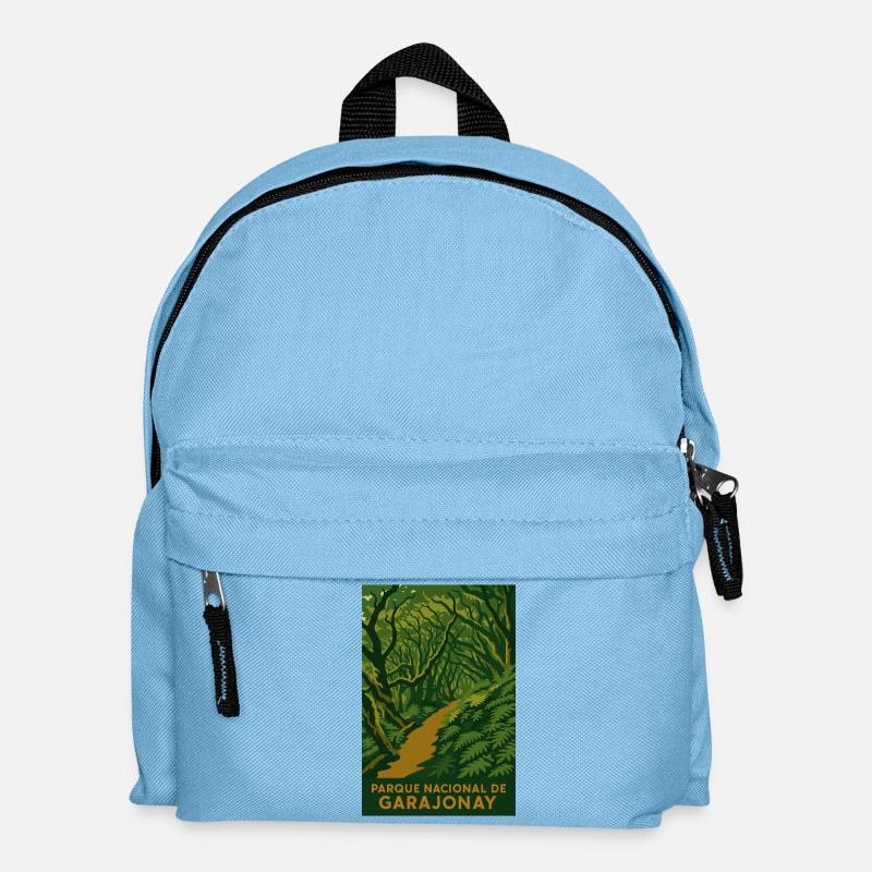 Parque Nacionale de Garajonay - Kinder Rucksack - Hellblau
