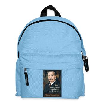Arthur Conan Doyle - Kids' Backpack - light blue - Front