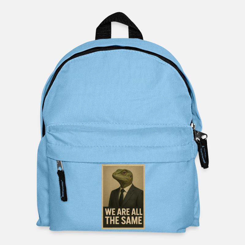 We are all the same - Kids' Backpack - light blue