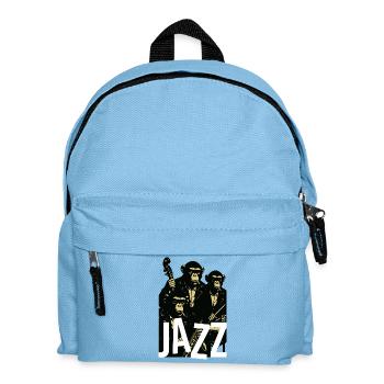 Jazz chimps Quartet - Kids' Backpack - light blue - Front