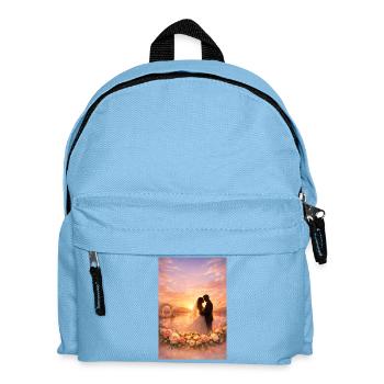 Rêves de mariage au coucher du soleil - Sac à dos Enfant - bleu clair - Devant